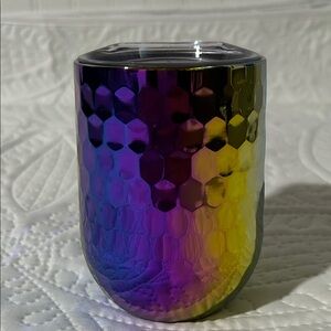 Iridescent Hexagon Tumbler